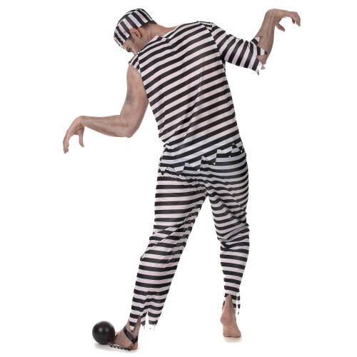 Rubies (XL) Scary Zombie Prisoner Costume for Men 2