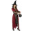 Rubies (S) Red and gold witch costume for women 2