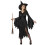 Rubies (S) Sexy black witch costume for women 1