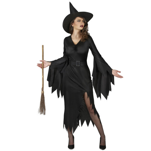 Rubies (S) Sexy black witch costume for women