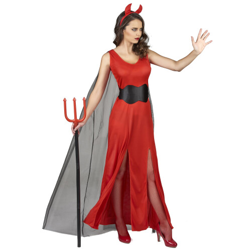 Rubies (S) Demonic costume for women 1