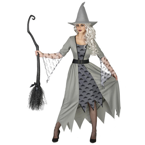 Rubies (L) Grey Witch Costume for Women