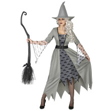 (M) Grey Witch Costume for Women