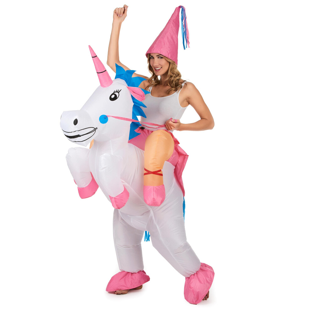 Rubies Adult Inflatable Unicorn Costume