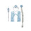 Rubies Children's Ice Princess Accessory Kit 2