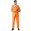 Rubies (XL (EU 56-58)) Mr. Solid orange suit for men Suitmeister 1