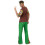 Rubies (L) Hippie flower power costume for men 3