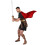 Rubies (S) Men's Gladiator Warrior Costume 2