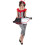 Rubies (S) Women's court jester costume 1
