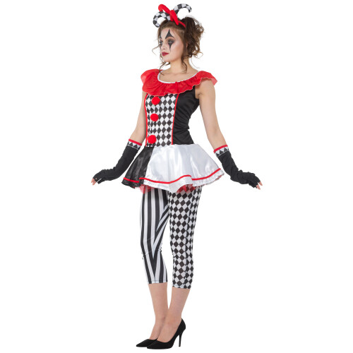 Rubies (S) Women's court jester costume 2