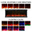 Living And Home (60inch) 3 Side Electric Fire Wall Mounted or Recessed Fireplace with Remote Control 9