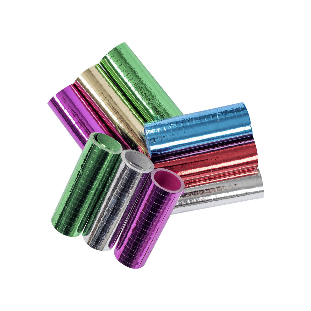 Rubies 3 Colored Metallic Streamers
