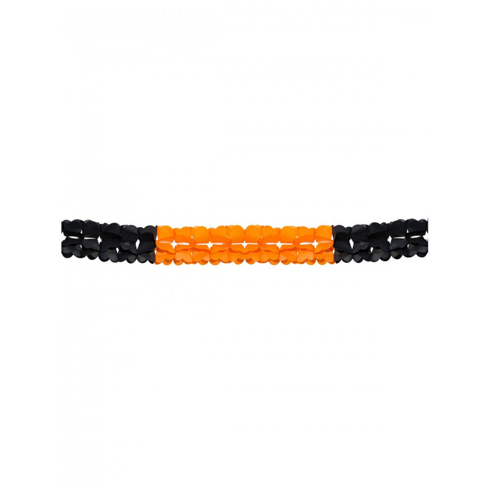 Rubies Orange And Black Halloween Garland Orange,Black