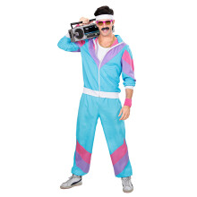 Outfit Sportsman træningsdragt DISCO 80'er størrelse M