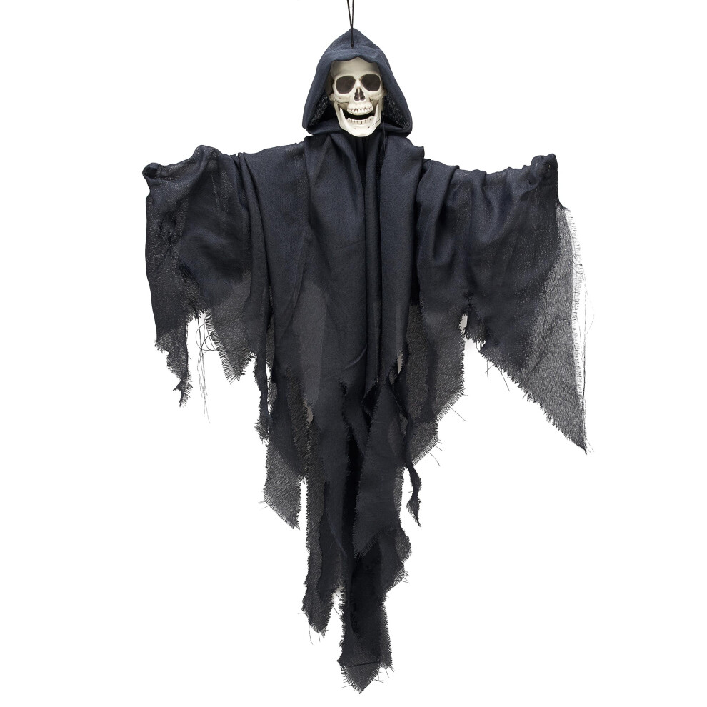 New Rubies Grim Reaper Hanging Decoration 90Cm Black