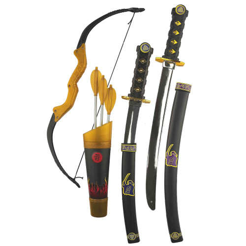 Rubies Children's ninja weapons and bow accessory kit