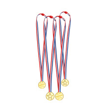 4 Mini tricolor medals