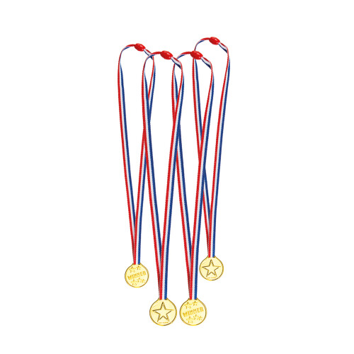 Rubies 4 Mini tricolor medals