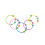 Rubies 5 Colorful Butterfly Bracelets 1