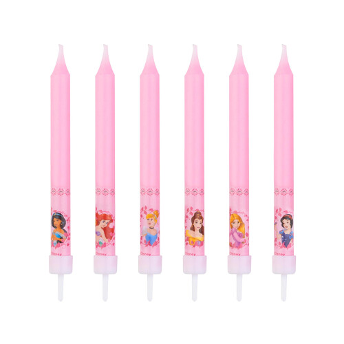 Rubies 8 Disney Princess Birthday Candles