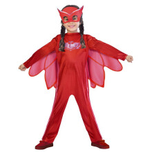 (7-8 years (122-128 cm)) Children's PJ Masks Bibou Costume