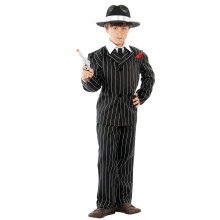 (10 to 12 years (142-148 cm)) 1930s gangster costume for boys