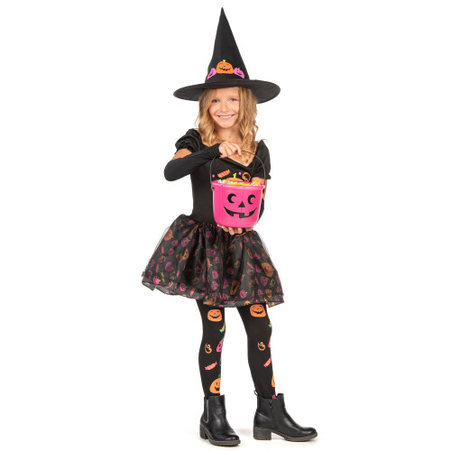 Rubies Costume da Strega - Zucca - Bambina 3-4 anni - Rubies 2