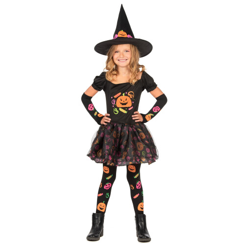 Rubies Costume da Strega - Zucca - Bambina 3-4 anni - Rubies