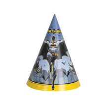 6 Batman Party Hats