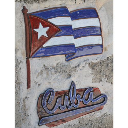 Rubies Cuba wall decoration 30 x 41.5 cm