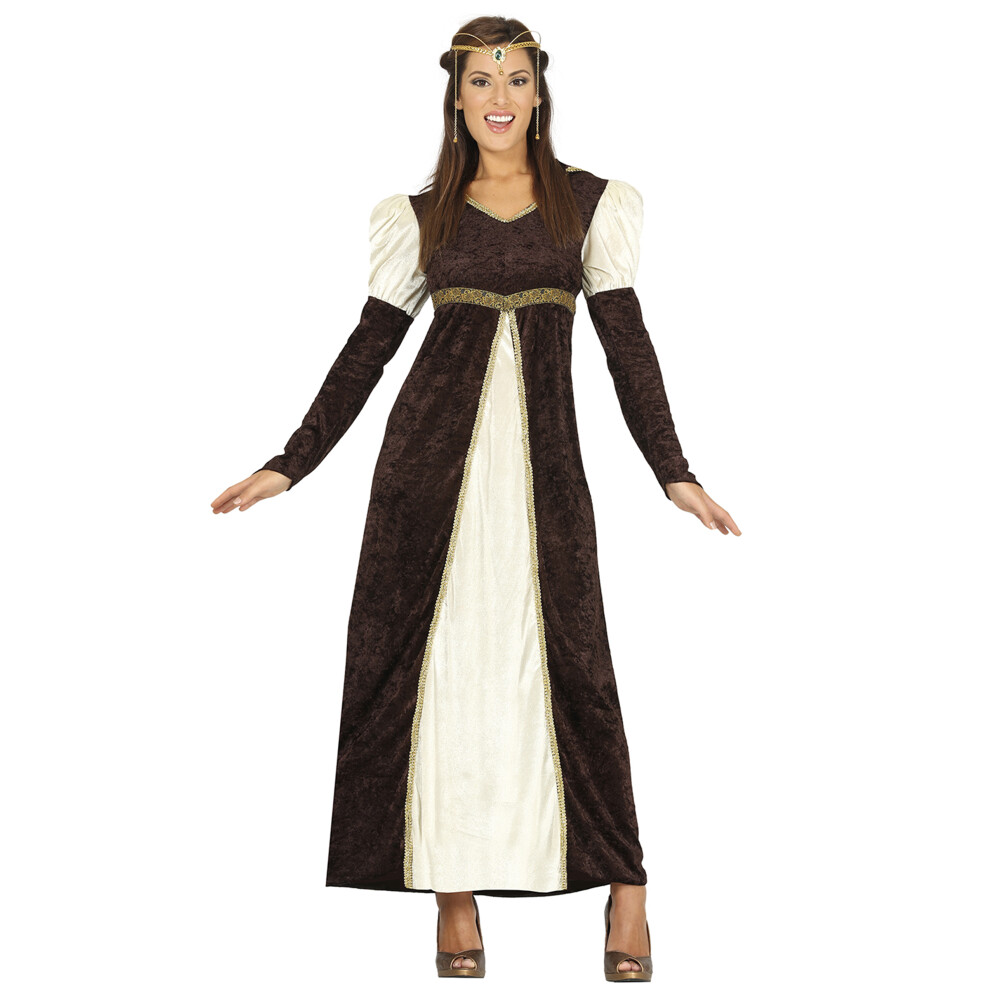 New Rubies Unisex Medieval Princess Costume For Women Brown