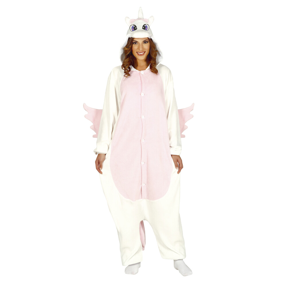 Rubies Adult White And Pink Unicorn Costume Pink,White