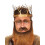 Rubies Adult gold medieval king crown 1