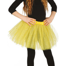 Girls' yellow sequin tutu