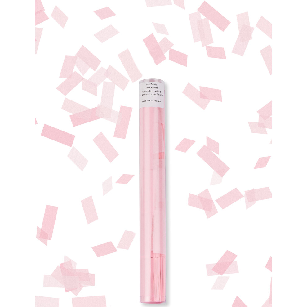 Rubies Pink Rectangular Confetti Launcher Tube 27 Cm