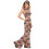 Rubies (M) Brown 70s costume for women 2