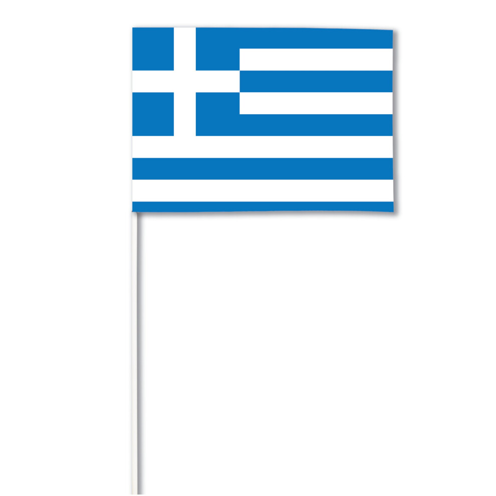 Rubies Greece Paper Flag 14 X 21 Cm