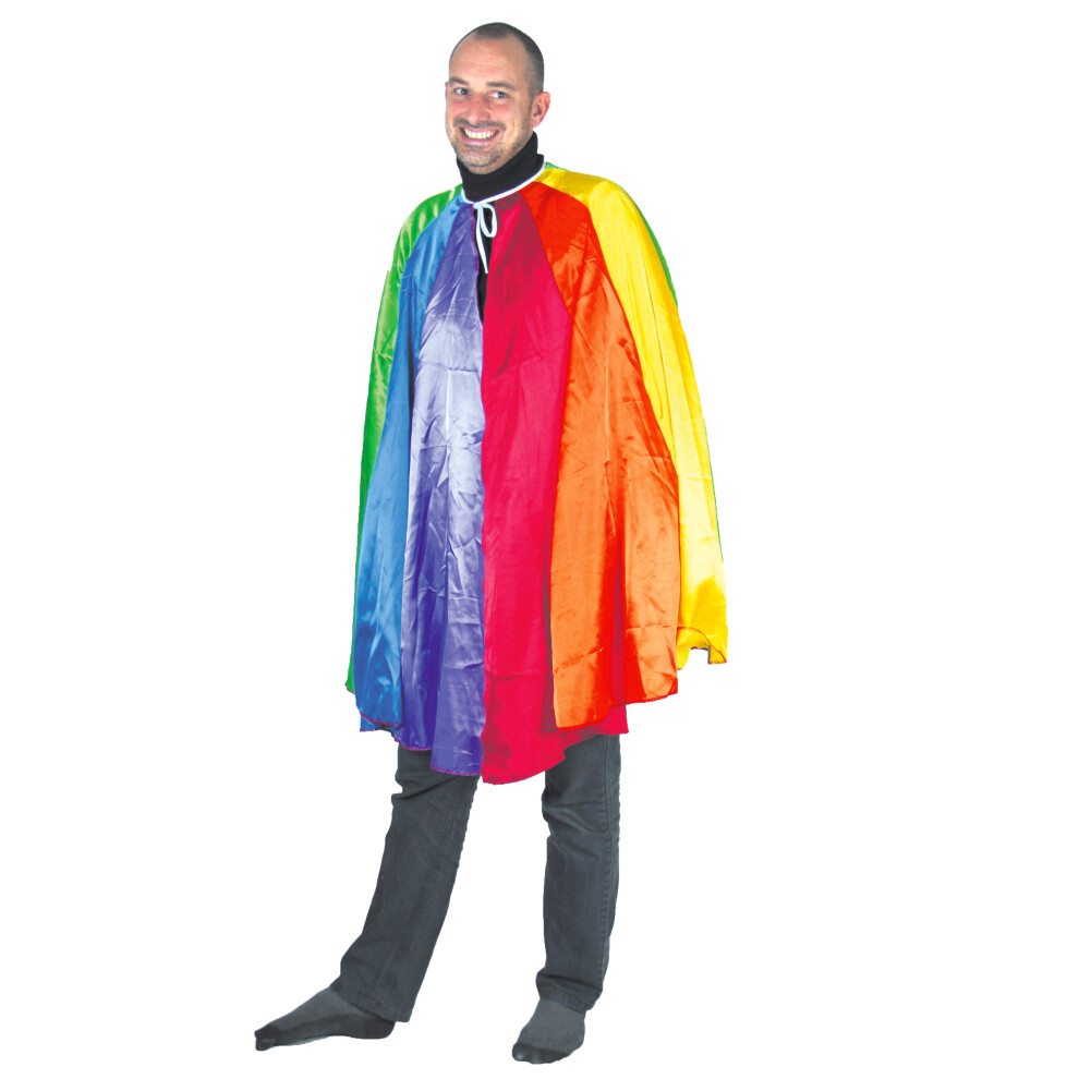 Rubies Adult Rainbow Cape White