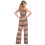 Rubies (M) Brown 70s costume for women 3