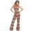 Rubies (M) Brown 70s costume for women 1