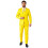Rubies (S (EU 44-46)) Mr. Solid yellow men's suit Suitmeister 1