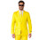 Rubies (S (EU 44-46)) Mr. Solid yellow men's suit Suitmeister 2