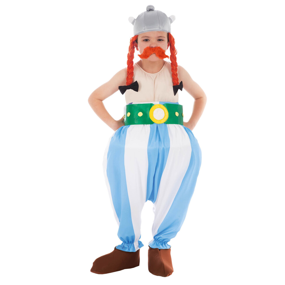Rubies (7 To 8 Years (128 Cm)) Deluxe Obelix Costume For Children - Asterix And Obelix