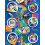 Rubies 6 Green and Gold Tropical Leaves Cardboard 2