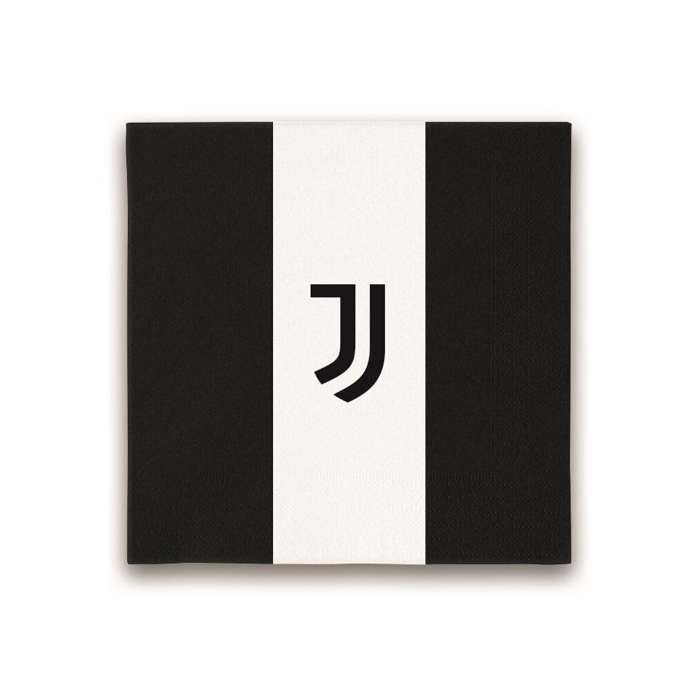 Rubies 20 Juventus Paper Napkins 33 X 33 Cm