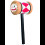 Rubies Harley Quinn Suicide Squad Plastic Hammer 16 x 35 cm 1