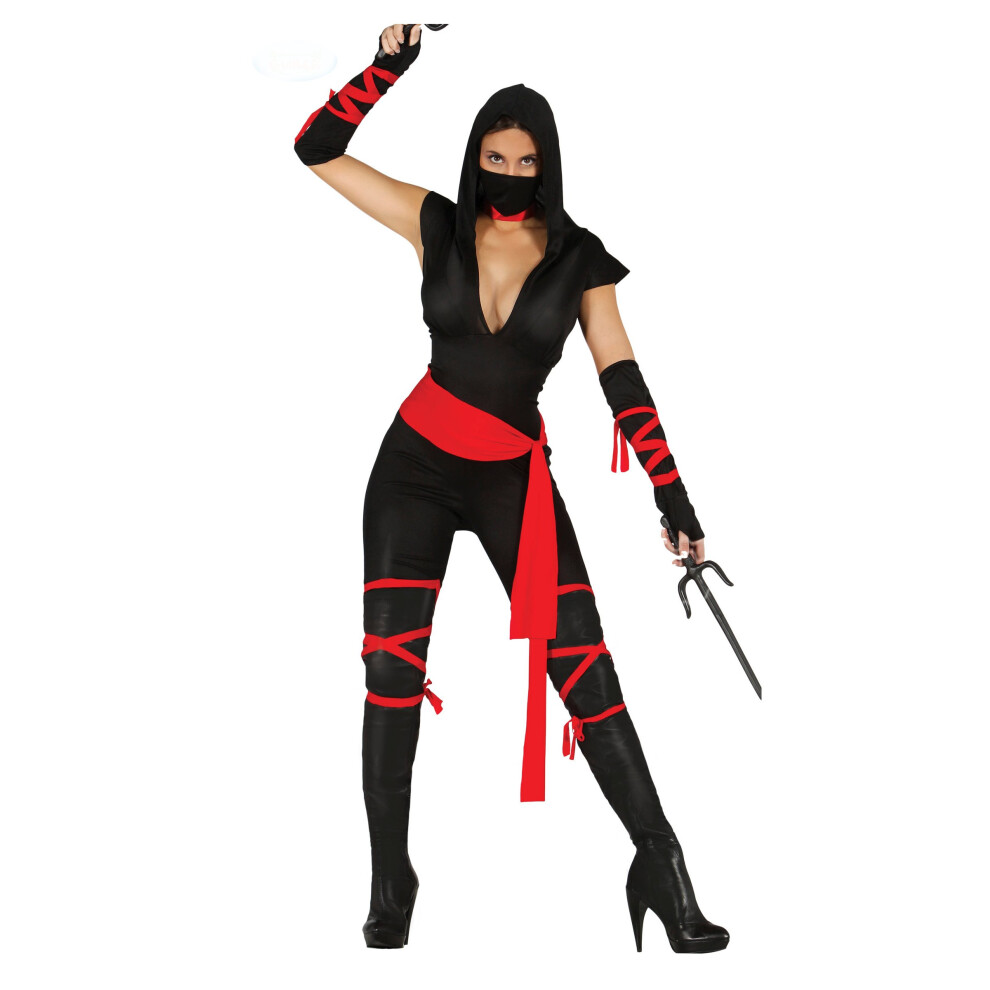 Rubies (S) Sexy Ninja Costume Jumpsuit For Women