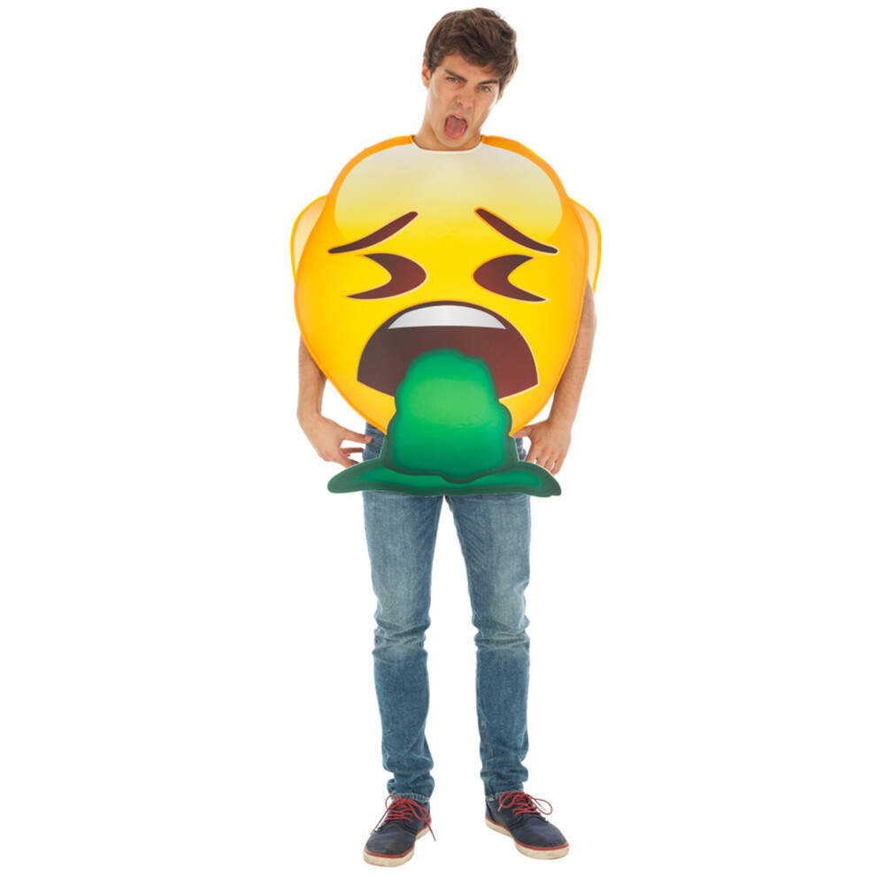 Rubies Adult Vomit Emoji Costume