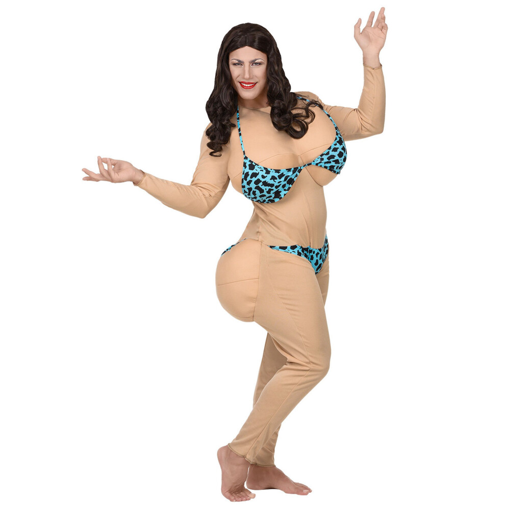 Rubies (Xl) Adult Beach Bimbo Costume