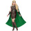 Rubies (M) Women's fur Viking costume with cape 2